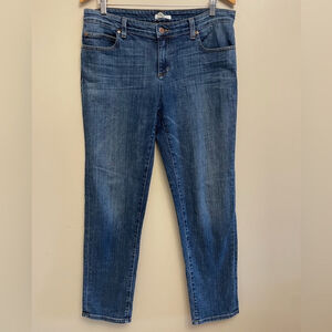 Eileen Fisher Size 10 Dark Wash Jeans Organic Cotton